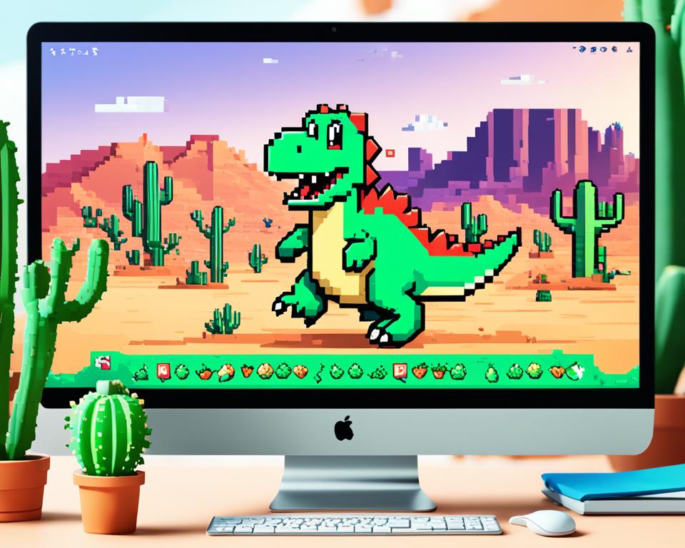 jugar el juego del dinosaurio en google